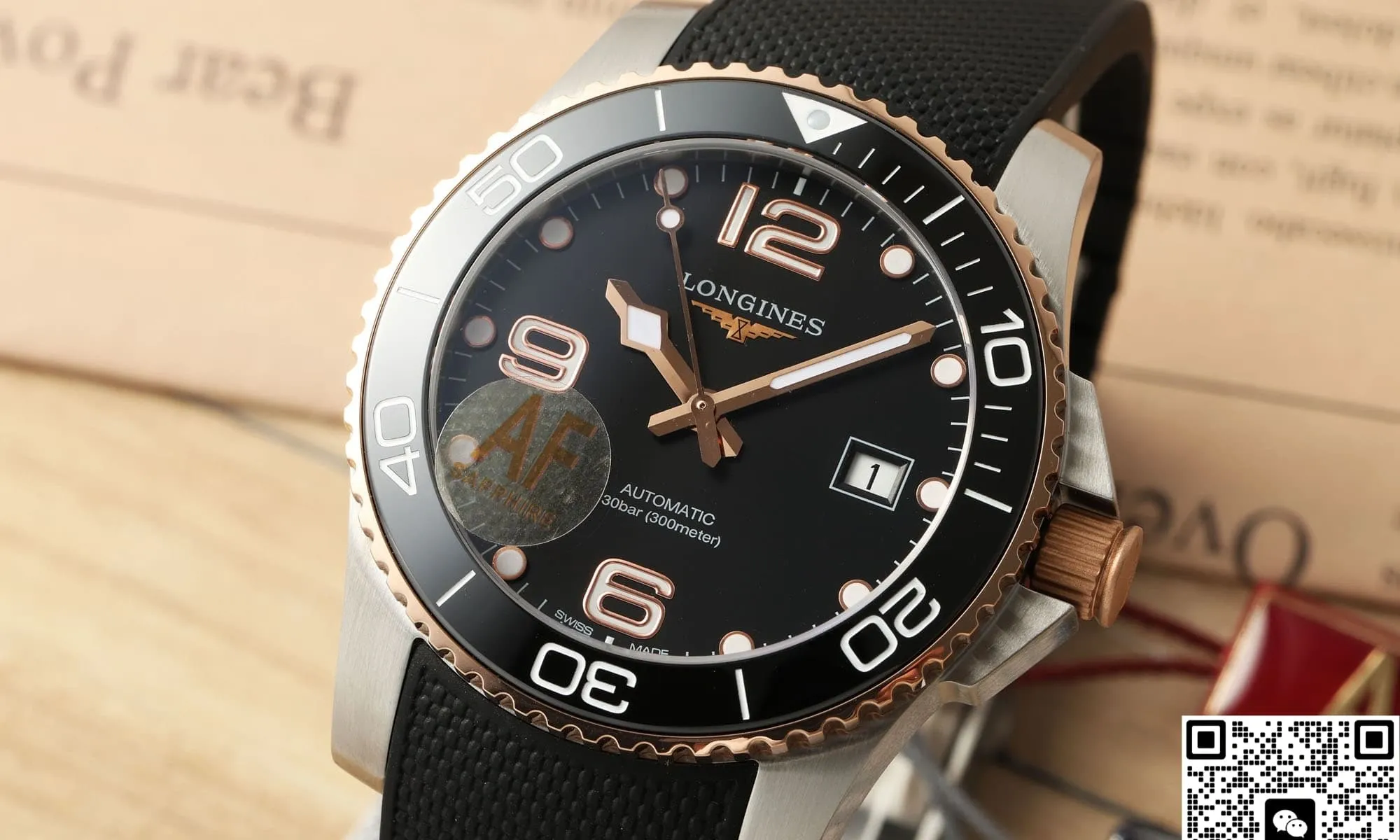 AF Factory Longines Concas L3.782.3.58.9 1:1 Best Edition Replica Watch